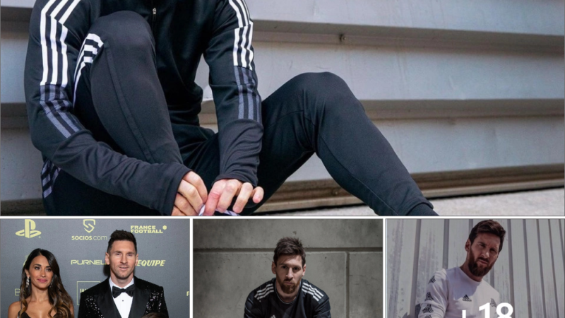 Men’s fashion style of world football star Lionel Messi